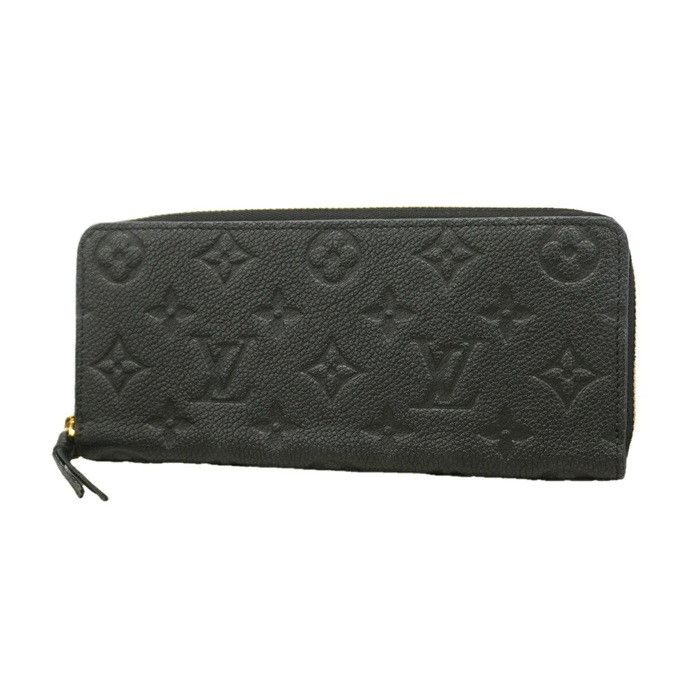 Louis Vuitton Monogram Empreinte Portefeuille Clemence Long Wallet M60171 Noi...